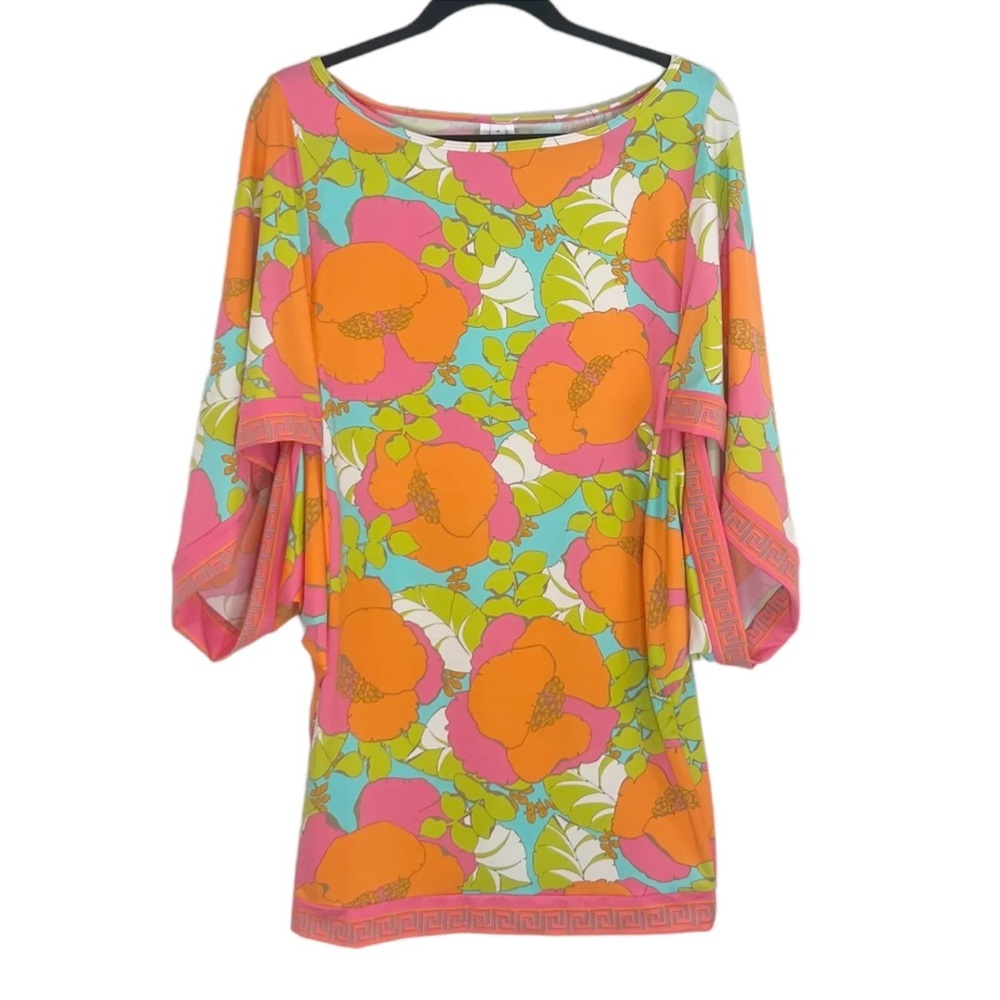 Trina Turk Playa de Flor Swim Cover Up Dress Women